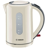 Bosch TWK76075GB Village 1.7L 3kW Cordless Jug Kettle in Cream
