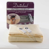 Dreamland 6971 Harmony Dual Control King Size Electric Over Blanket with Intelliheat