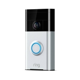Ring Video Doorbell in Satin Nickel