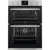 Zanussi ZOA35660XK Built In Double Oven In Stainless Steel