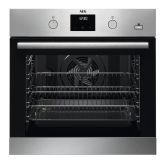 Aeg BES35501EM 62.5cm Built In Electric Single Oven - Stainless Steel