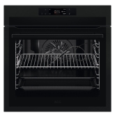AEG Bpe748380t 63.5Cm Built In Electric Single Oven - Matt Black