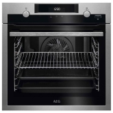 Aeg BPS55IE20M 71L Electric Oven in Stainless Steel with Pyrolytic Self Cleaning