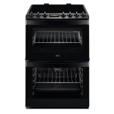 Aeg CIB6742MCB 60 cm Induction Double Electric Cooker - Matte Black