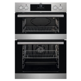 Aeg DEX33111EM 59.4cm Built In Electric Double Oven - Stainless