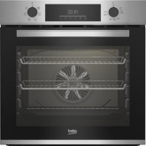 Beko CIMY92XP 59.4cm Pyrolytic Built In Electric Single Oven - Stainless Steel