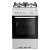 Beko ESG50W 50cm Gas Cooker with Single Oven and Grill