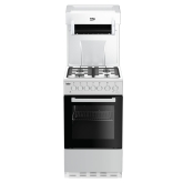 Beko KA52NEW 50cm Single Oven Gas Cooker with High Level Grill