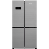 Blomberg KQD114VPX 90.8cm Dual Cooling American Style Fridge Freezer - Brushed Steel