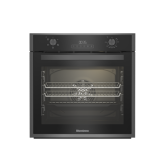 Blomberg ROEN9202DX 59.4cm Built In Electric Single Oven - Dark Steel