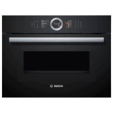 Bosch CMG656BB6B Smart Compact Oven with Microwave in Black