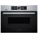 Bosch CMG676BS6B Smart Compact Oven with Microwave in Stainless Steel
