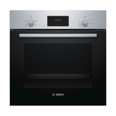 Bosch HHF113BR0B Single Electric Fan Oven in Stainless Steel