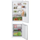 Bosch KIN86NSE0G 54.1cm 70/30 Built-In Frost Free Fridge Freezer - White