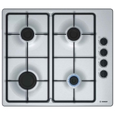 Bosch PBP6B5B60 4 Burner Gas Hob in Stainless Steel