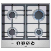 Bosch PCP6A5B90 60cm Gas Hob In Stainless Steel