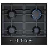 Bosch PCP6A6B90 4 Burner Gas Hob In Black