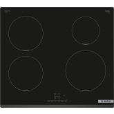 Bosch Pie631bb5ekit 59.2Cm Induction Hob Kit - Black + Free Pan Set