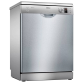 Bosch SMS25AI00G 12 Place Setting Dishwasher in Silver Innox
