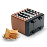 Bosch TAT4P449GB DesignLine 4 Slice Toaster with Copper Finish