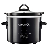 Crockpot CSC080 1.8L Compact Slow Cooker in Black