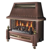 Flavel FRLCP0EN Regent LFE Living Flame Effect Traditional Gas Fire in Bronze