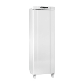 Gram K420LGC25W Compact Commercial Upright Fridge in White