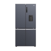 Haier HCR5919EHMB 90cm 60/40 Frost Free American Fridge Freezer - Brushed Black
