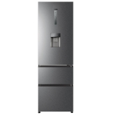 Haier HETR3619FWMG 60cm Frost Free 60/40 split Fridge Freezer - Silver
