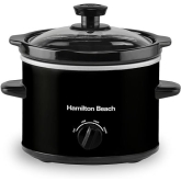 Hamilton Beach HBSC020B 1.8Ltr Capacity Slow Cooker In Black