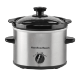 Hamilton Beach HBSC020S 1.8Ltr Capacity Slow Cooker In Silver