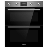Hisense BID75211XUK 59.4cm Built Under Electric Double Oven - Stainless Steel