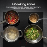 Hisense HI6401BSC 59.5cm Induction Hob - Black