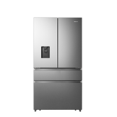 Hisense RF749N4WIF 91.4cm Frost Free American Style Fridge Freezer - Stainless Steel