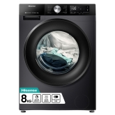 Hisense WF3S8043BB3 8kg 1400 Spin Washing Machine - Black