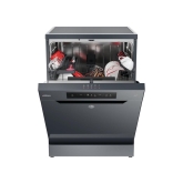 Hoover HF4C7LOA Full Size Dishwasher - Graphite - 14 Place Settings