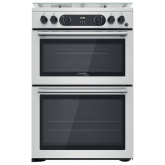 Hotpoint CD67G0CCX/UK 60cm Gas Double Oven Cooker with Wok Burner 