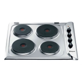 Hotpoint E604x 4 Ring Ceramic Hob in Stainless Steel