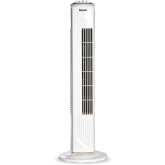 Igenix DF0030 White 30inch Oscillating Tower Fan with Timer