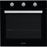 Indesit Aria IFW6330BL UK Electric Fan Oven + Grill in Black