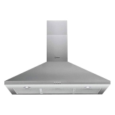 Indesit IHPC94LMX 90cm Pyramid Style Chimney Hood in Stainless Steel