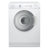 Indesit NIS41V 4kg Compact Vented Tumble Dryer in White