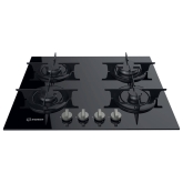 Indesit PR642IBK Aria 60cm Gas On Glass Hob 