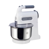Kenwood HM680 Chefette 5 Speed Hand Mixer with Rotating Metal Bowl 