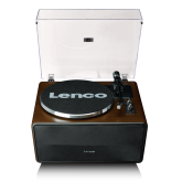 Lenco LS-470WA Turntable with built-in speaker  - Dark Walnut