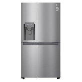 LG GSL480PZXV American Style Smart Fridge Freezer in Shiny Steel