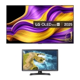 LG OLED65G54/24KIT OLED65G5424KIT 65" 4K OLED Smart TV with 24" HD Ready TV Monitor