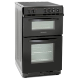 Montpellier MDC500FK 50cm Double Oven Electric Cooker with Ceramic Hob