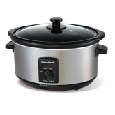 Morphy Richards 48709 3.5L Oval Slow Cooker in Stainless Steel