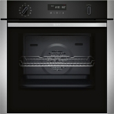 Neff B6ACH7HH0B Slide + Hide Smart Oven with Pyrolytic Cleaning